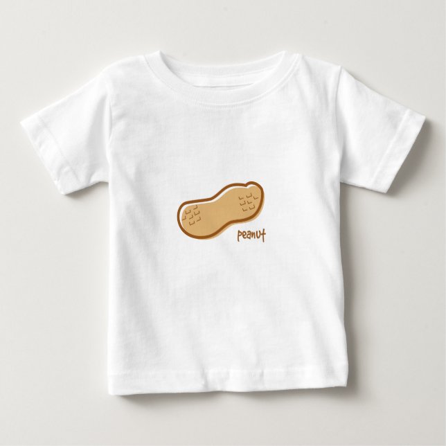 Peanut Infant Long Sleeve Baby T-Shirt (Front)
