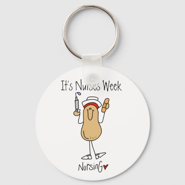 Peanut Nurses Week Keychain (Front)