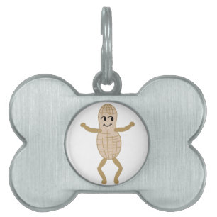 Peanut Pet Name Tag