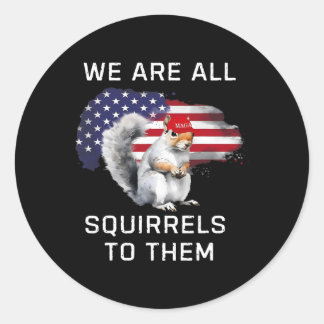 Peanut The Squirrel - Justice For Peanut Mega Pean Classic Round Sticker