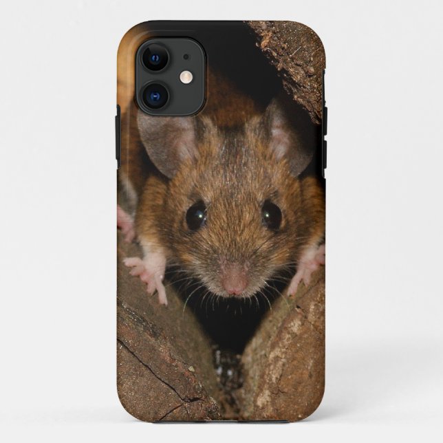 Peanut the Wood mouse Case-Mate iPhone Case (Back)
