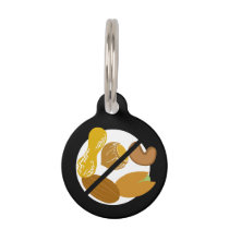 Peanut & Tree Nut Allergy Kids Emergency Contact Pet Name Tag