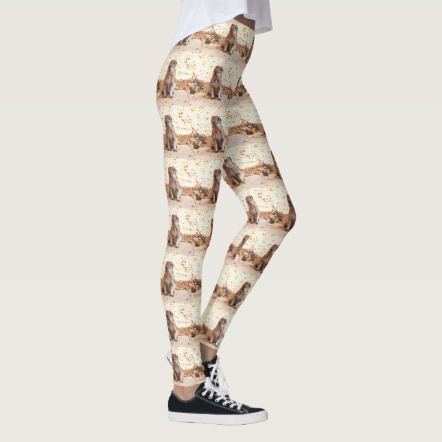"Peanut" Women's Leggings (Right)
