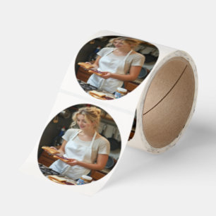 Peanutbutter and Jelly Sandwich Custom Classic Round Sticker