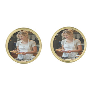 Peanutbutter and Jelly Sandwich Custom Cufflinks