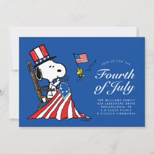 Peanuts 4th of July Picnic Holiday Card