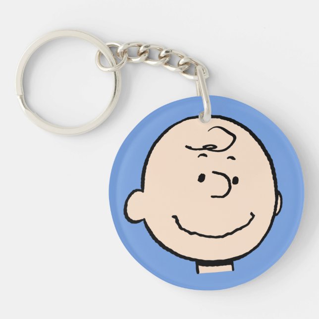 Peanuts | A Charlie Brown Smile Keychain (Front)