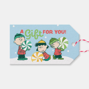 Peanuts A Gift For You Gift Tags