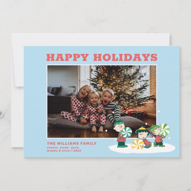 Peanuts | A Gift For You Holiday Card (Front)