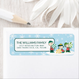 Peanuts   A Gift For You Label