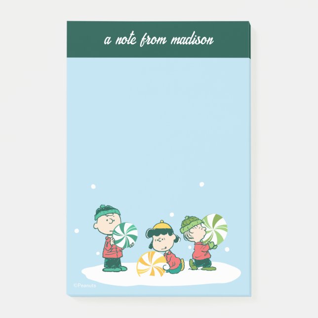 Peanuts | A Gift For You Post-it Notes (Front)