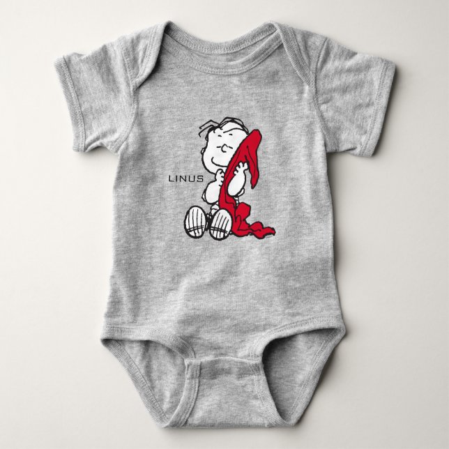 Peanuts | A Linus Smile Baby Bodysuit (Front)