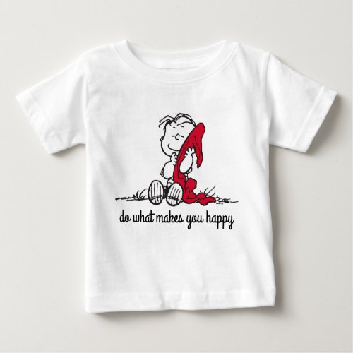 Peanuts  A Linus Smile Baby T_Shirt