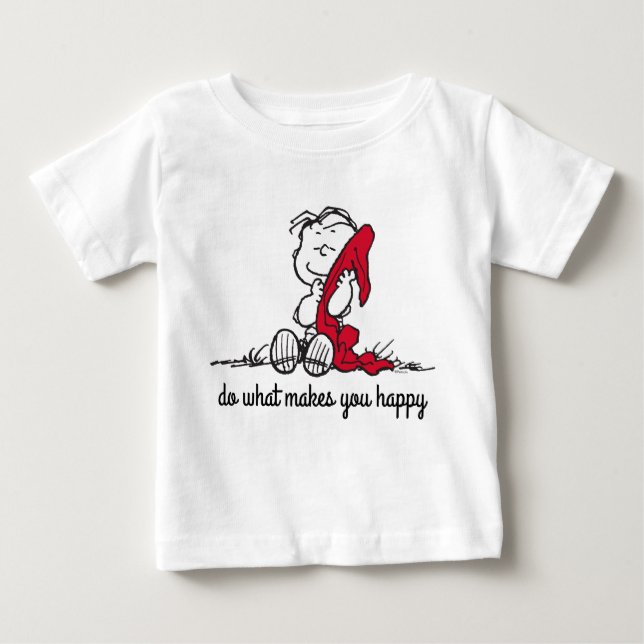 Peanuts | A Linus Smile Baby T-Shirt (Front)