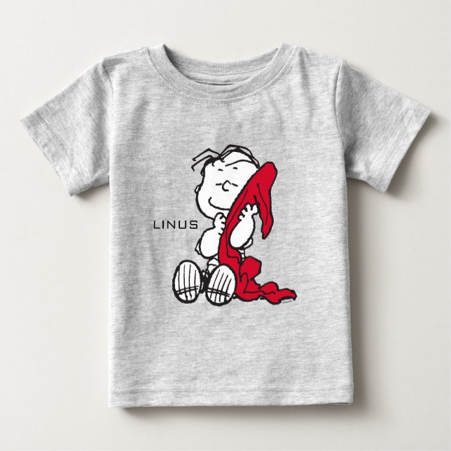 Peanuts | A Linus Smile Baby T-Shirt (Front)