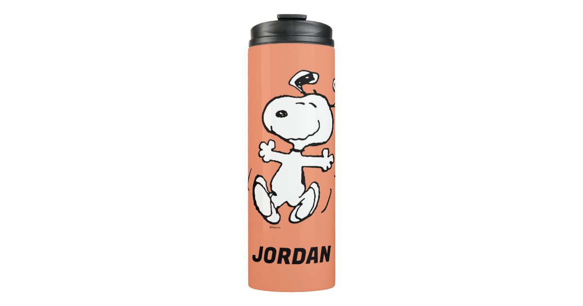 Snoopy and the Peanuts Gang White Insulated Tumbler