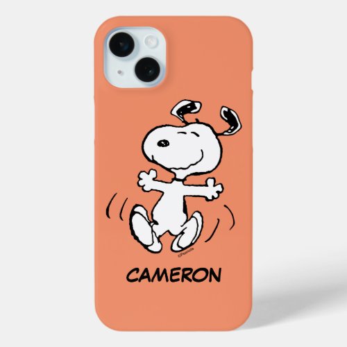 Peanuts  A Snoopy Happy Dance iPhone 15 Plus Case