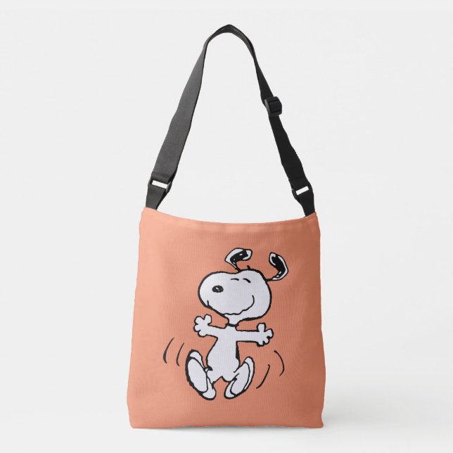 Peanuts | A Snoopy Happy Dance Crossbody Bag (Front)