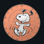 Peanuts | A Snoopy Happy Dance Dart Board<br><div class="desc">Snoopy is the loveable pet beagle of Charlie Brown in the comic strip Peanuts by Charles M. Schulz. Check out this cute Peanuts design featuring this loveable dog.</div>
