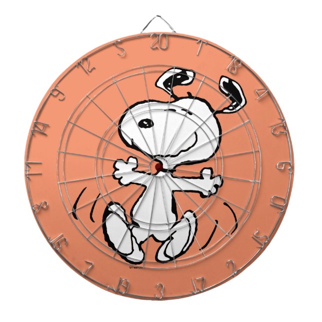 Peanuts | A Snoopy Happy Dance Dart Board (Front)