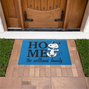 Peanuts A Snoopy Happy Dance Doormat