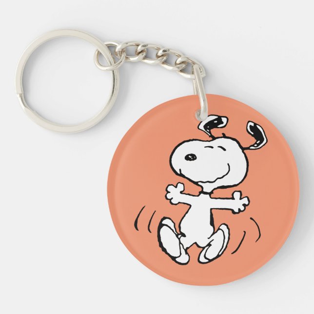 Peanuts | A Snoopy Happy Dance Keychain (Front)
