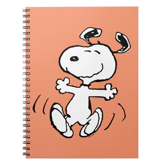 Peanuts | A Snoopy Happy Dance Notebook (Front)