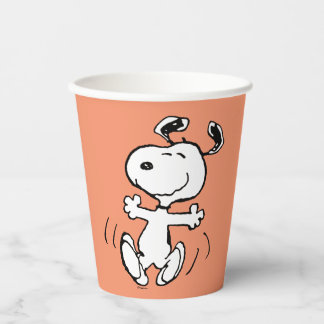 Peanuts | A Snoopy Happy Dance Paper Cups