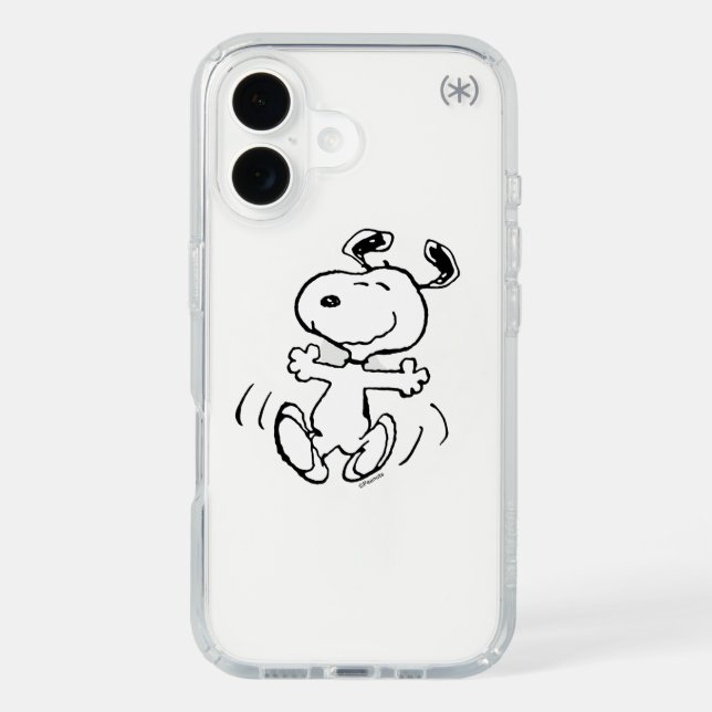 Peanuts | A Snoopy Happy Dance Speck iPhone Case (Front)