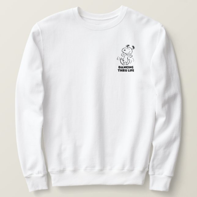 Peanuts | A Snoopy Happy Dance Sweatshirt (Design Front)