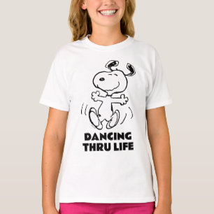 Peanuts   A Snoopy Happy Dance T-Shirt