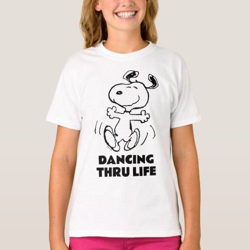 Peanuts  A Snoopy Happy Dance T_Shirt