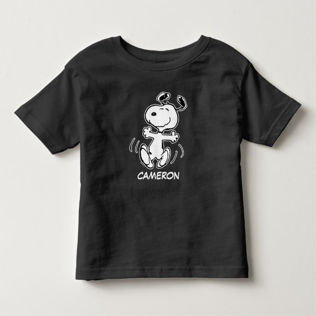 Peanuts | A Snoopy Happy Dance Toddler T-shirt (Front)