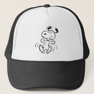 Peanuts   A Snoopy Happy Dance Trucker Hat