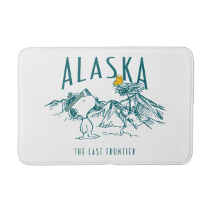 Peanuts   Alaska The Last Frontier Bath Mat
