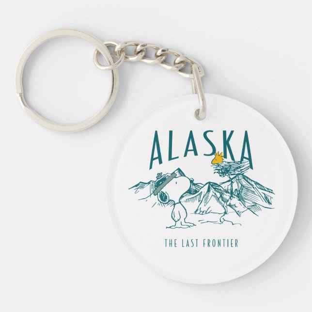Peanuts | Alaska The Last Frontier Keychain (Front)