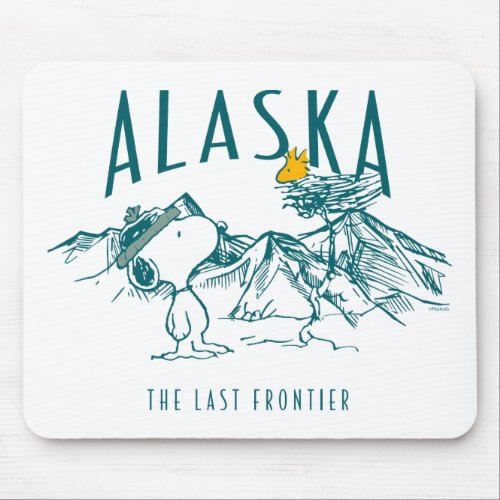 Peanuts  Alaska The Last Frontier Mouse Pad