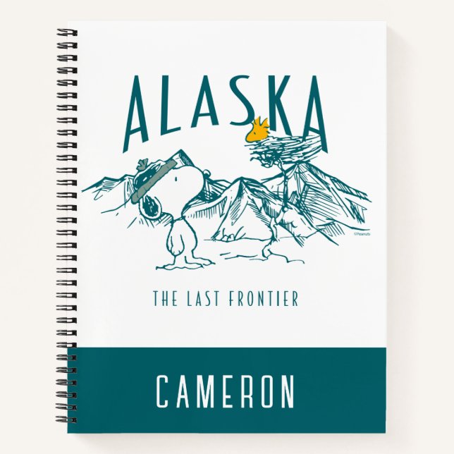 Peanuts | Alaska The Last Frontier Notebook (Front)