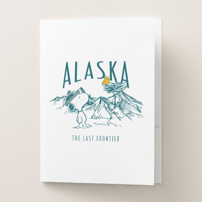 Peanuts | Alaska The Last Frontier Pocket Folder (Front)