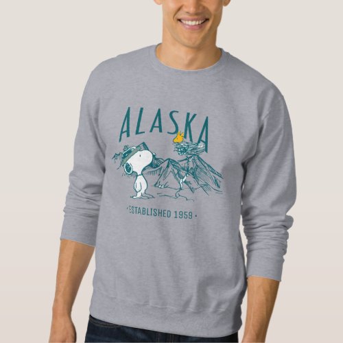 Peanuts  Alaska The Last Frontier Sweatshirt