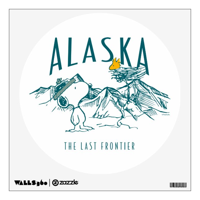 Peanuts | Alaska The Last Frontier Wall Decal (Front)