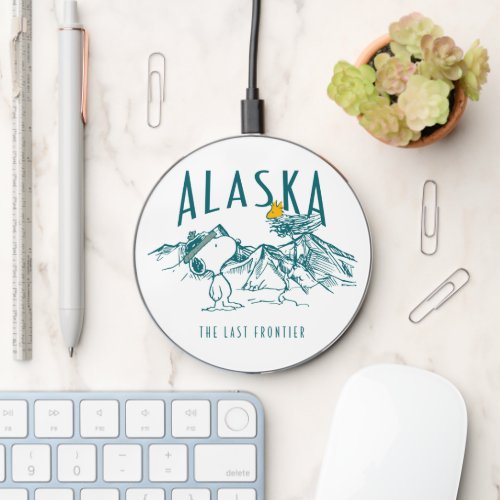 Peanuts  Alaska The Last Frontier Wireless Charger