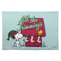 Peanuts | All The Trimmings Cloth Placemat