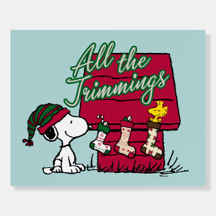 Peanuts   All The Trimmings Foam Board