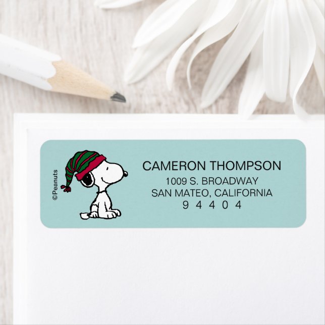 Peanuts | All The Trimmings Label (Insitu)