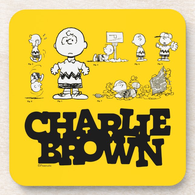 Peanuts | Always Charlie Brown Beverage Coaster (Front)