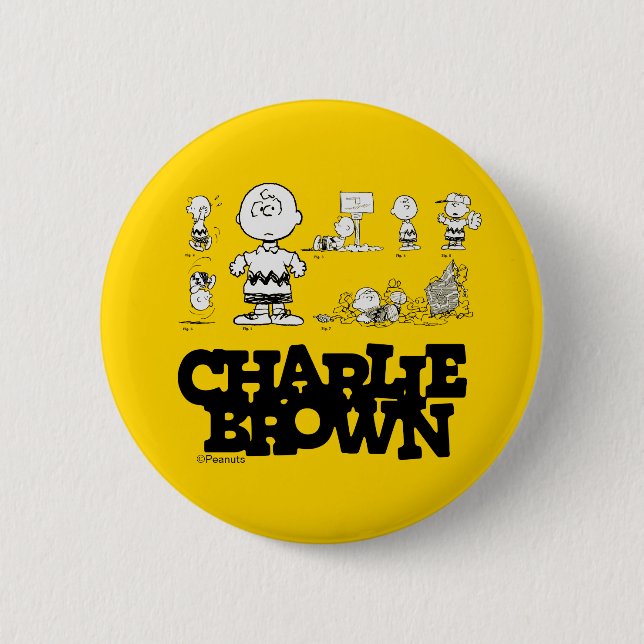 Peanuts | Always Charlie Brown Button (Front)