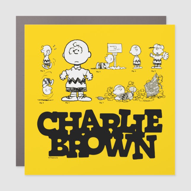 Peanuts | Always Charlie Brown Car Magnet (Front)