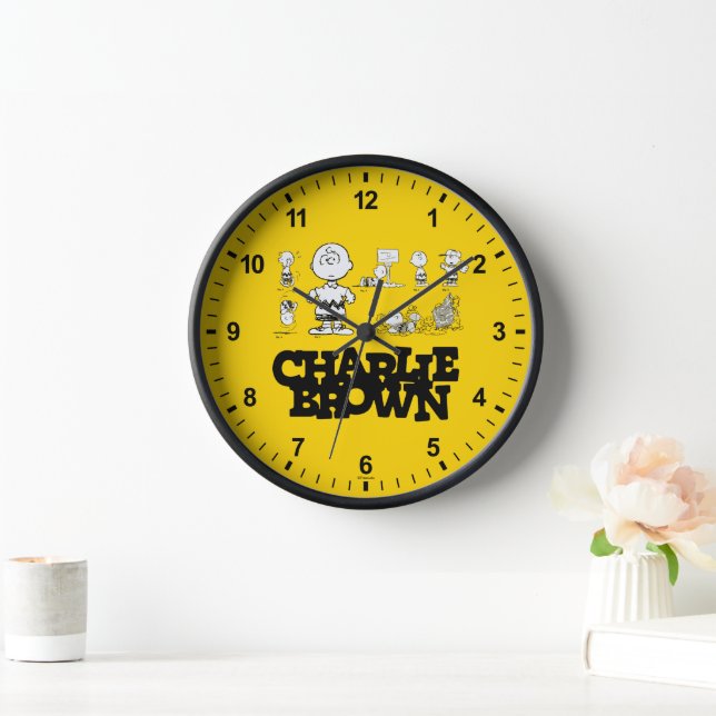 Peanuts | Always Charlie Brown Clock (Home)