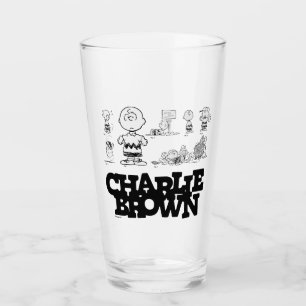 Peanuts Always Charlie Brown Glass